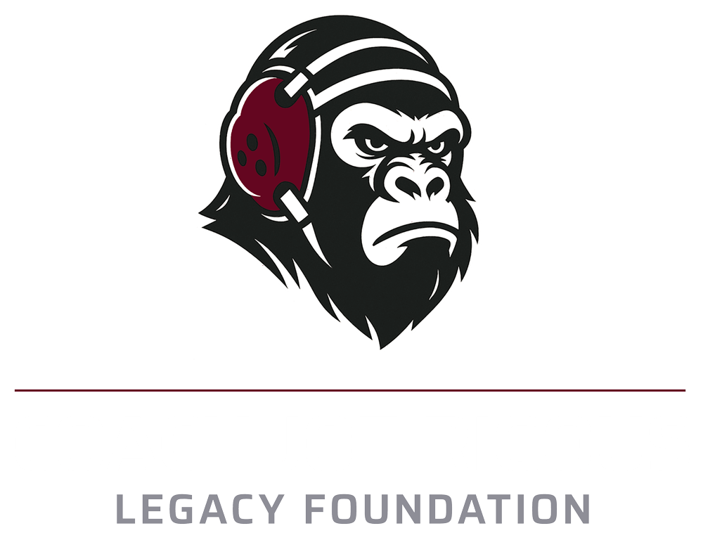 Coach Joe Rigous Legacy Foundation Logo vertical - white